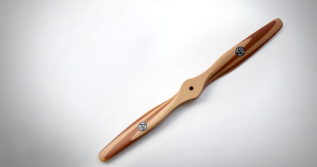 XOAR PJA 16x7 Wood Propeller For RC Gas Airplanes – 16 Inch, Gasoline, Brown